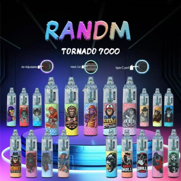 RandM Tornado 7K Vape B