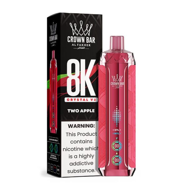 Al Fakher CRYSTAL V2 8000 Puffs D
