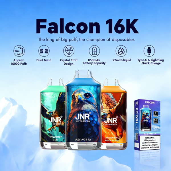 JNR Faclon 16000 Puffs A