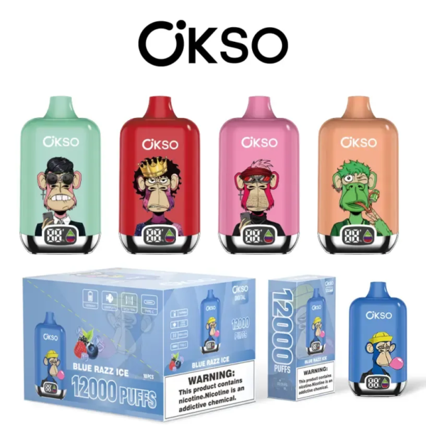 OKSO Digital 12000 Puffs B OKSO Digital 12000 Puffs B