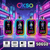 OKSO Magic Mirror 50000 Puffs A OKSO Magic Mirror 50000 Puffs A