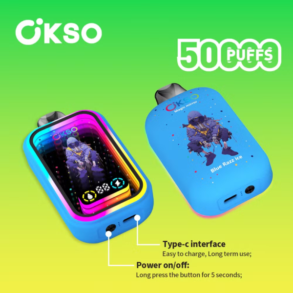 OKSO Magic Mirror 50000 Puffs C OKSO Magic Mirror 50000 Puffs C
