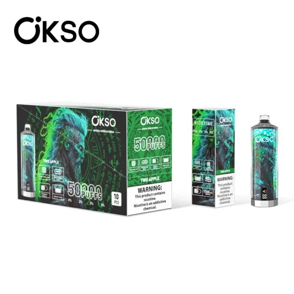 OKSO Shisha Hookah Mega 50000 Puffs E