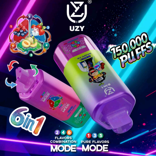 UZY 6in1 150K Puffs A