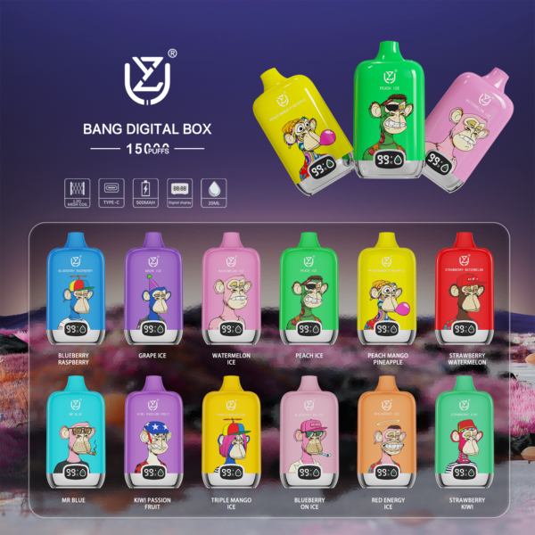 UZY Bang DIgital 15000 Puffs B