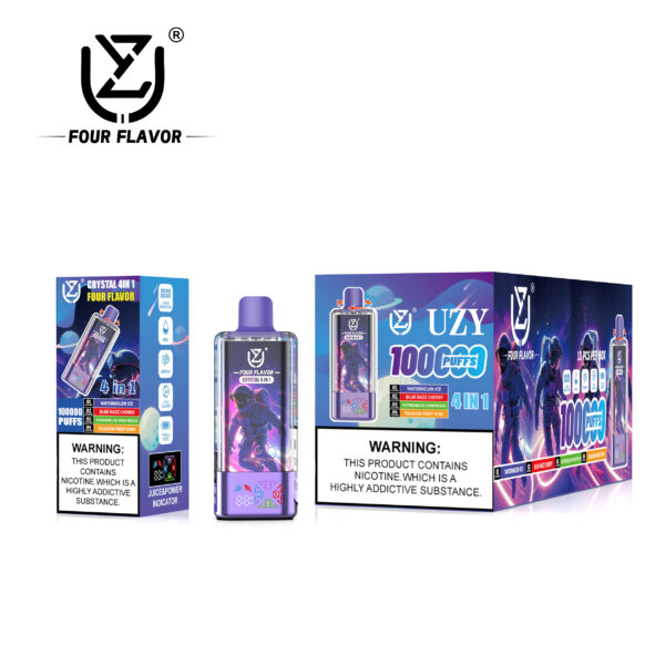 UZY Crystal 4in1 100K Puffs E