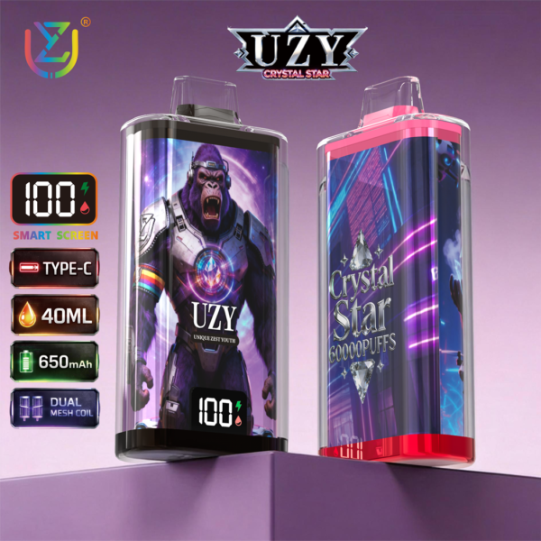 UZY Crystal Star 60K Puffs D UZY Crystal Star 60K Puffs D