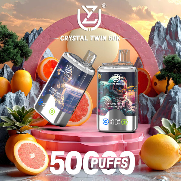 UZY Crystal Twin 50000 Puffs A UZY Crystal Twin 50000 Puffs A
