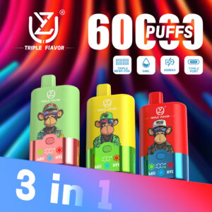 UZY Tpriple Flavors 60000 Puffs A UZY Tpriple Flavors 60000 Puffs A
