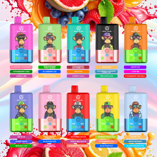 UZY Tpriple Flavors 60000 Puffs B UZY Tpriple Flavors 60000 Puffs B