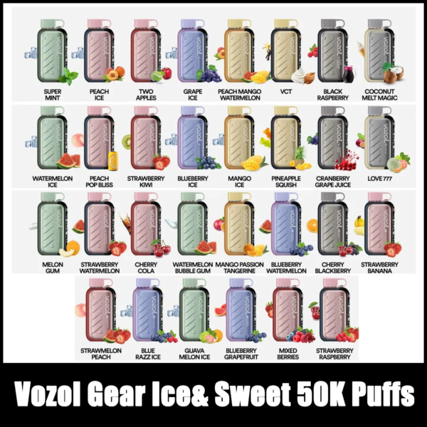 Vozol Gear Ice Sweet 50K Puffs B Vozol Gear Ice Sweet 50K Puffs B