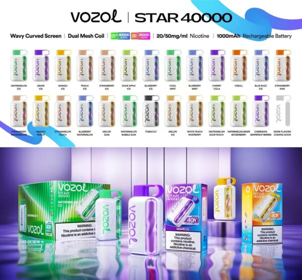 Vozol Star 40000 Puffs B