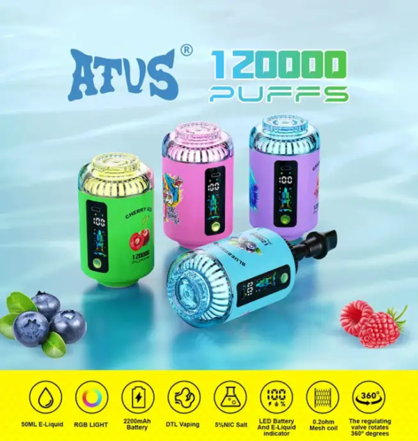 ATVS Shisha 120K Puffs A