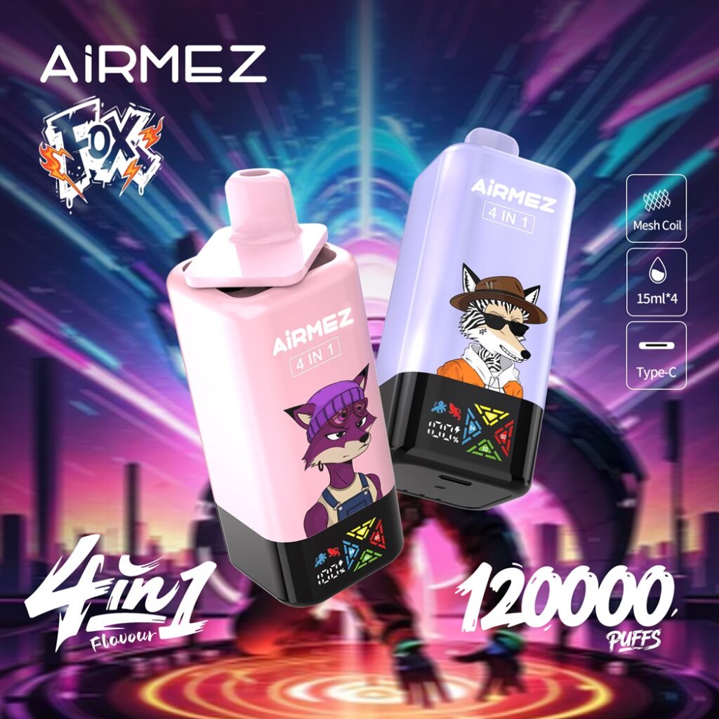 Airmez FOX 120K Puffs 4in1 A