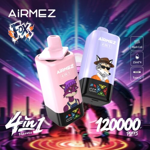 Airmez FOX 120K Puffs 4in1 A