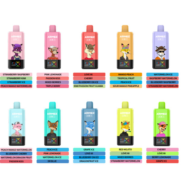 Airmez FOX 120K Puffs 4in1 B