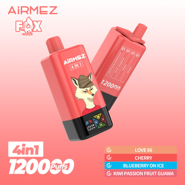 Airmez FOX 120K Puffs 4in1 D
