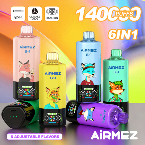 Airmez FOX 140K Puffs 6in1 A
