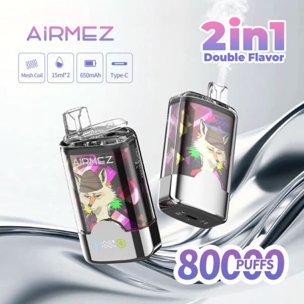 Airmez FOX 80000 Puffs 2in1 C Airmez FOX 80000 Puffs 2in1 C