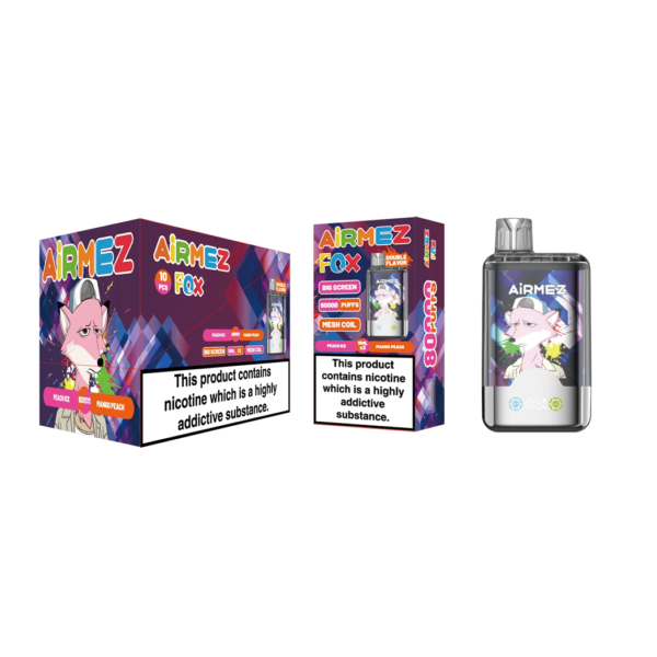 Airmez FOX 80000 Puffs 2in1 E Airmez FOX 80000 Puffs 2in1 E