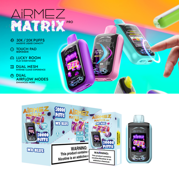Airmez Matrix 30000 Puffs E Airmez Matrix 30000 Puffs E