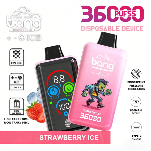 Bang 36000 Puffs Ice Level B Bang 36000 Puffs Ice Level B