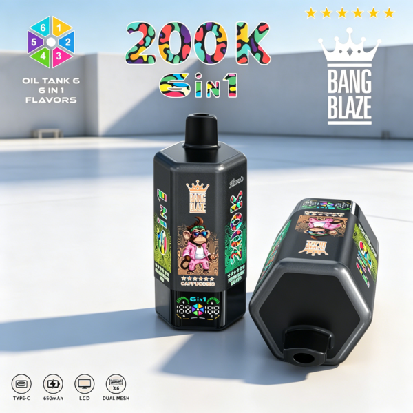 Bang Blaze 200K Puffs 6in1 A Bang Blaze 200K Puffs 6in1 A
