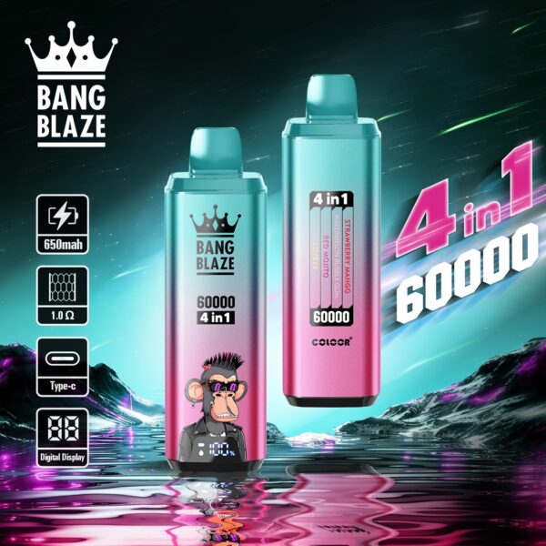 Bang Blaze 60000 Puffs 4in1 E Bang Blaze 60000 Puffs 4in1 E