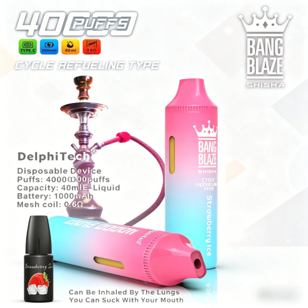 Bang Blaze Shisha 40000 Puffs D
