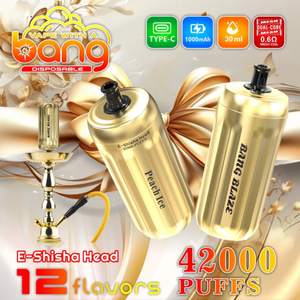 Bang Blaze Shisha 42000 Puffs A Bang Blaze Shisha 42000 Puffs A