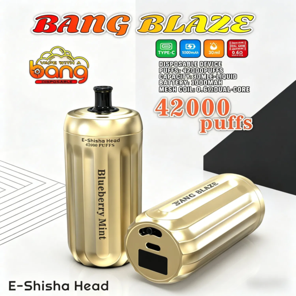 Bang Blaze Shisha 42000 Puffs E Bang Blaze Shisha 42000 Puffs E