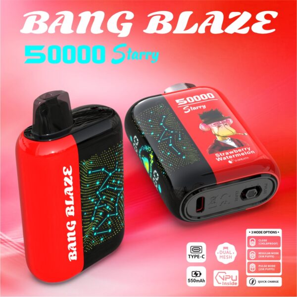 Bang Blaze Starry 50000 Puffs A