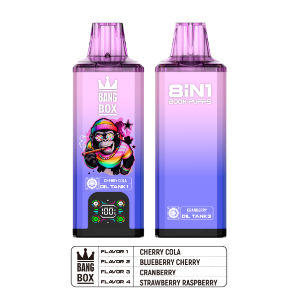 Bang Box 200K Puffs 8in1 E Bang Box 200K Puffs 8in1 E