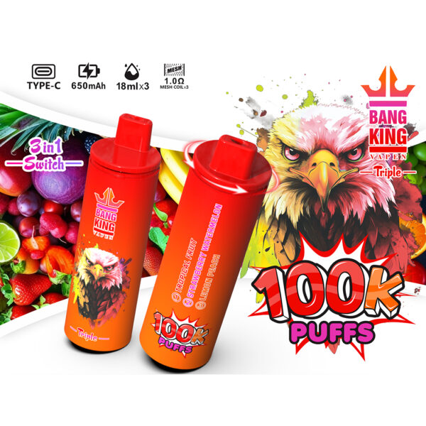 Bang King 100K Puffs E Bang King 100K Puffs E