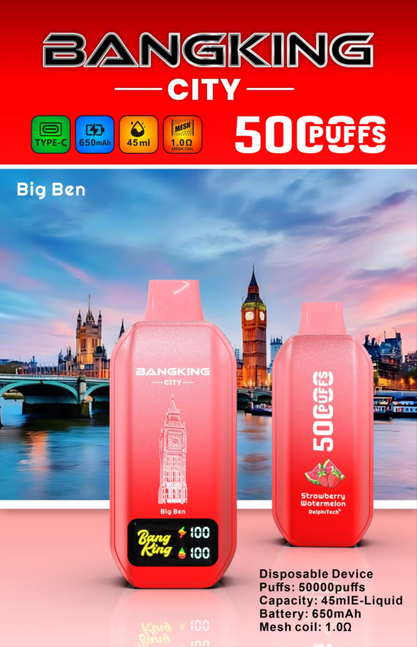 Bang King City 50000 Puffs B Bang King City 50000 Puffs B