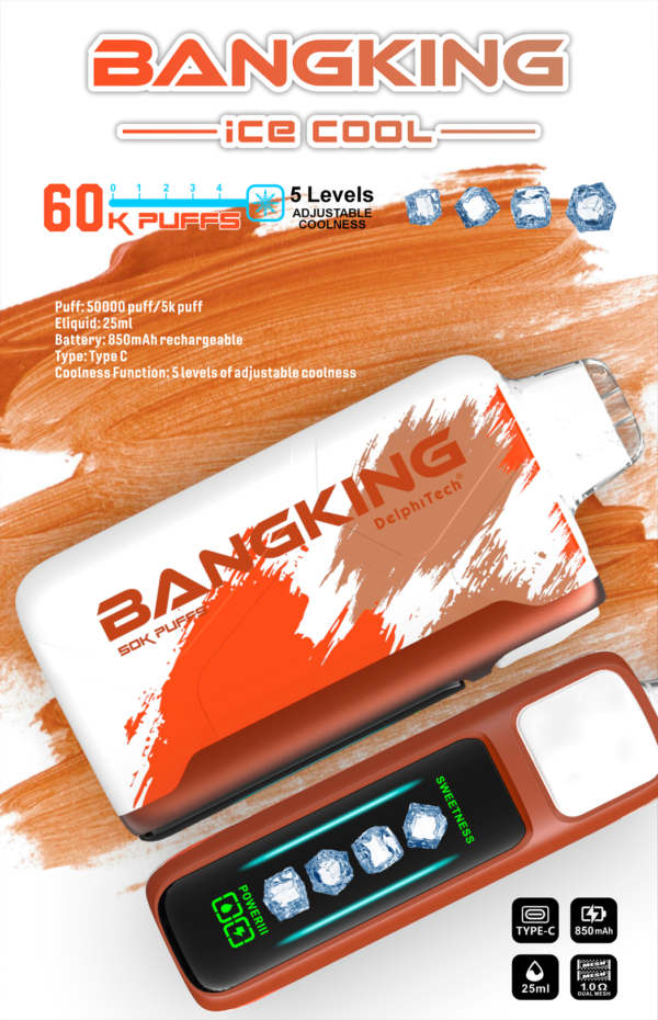 Bang King Ice Cool 60000 Puffs D Bang King Ice Cool 60000 Puffs D
