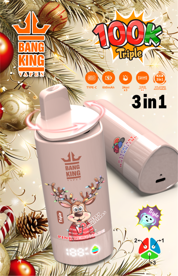 Bang King Triple 100K Puffs F