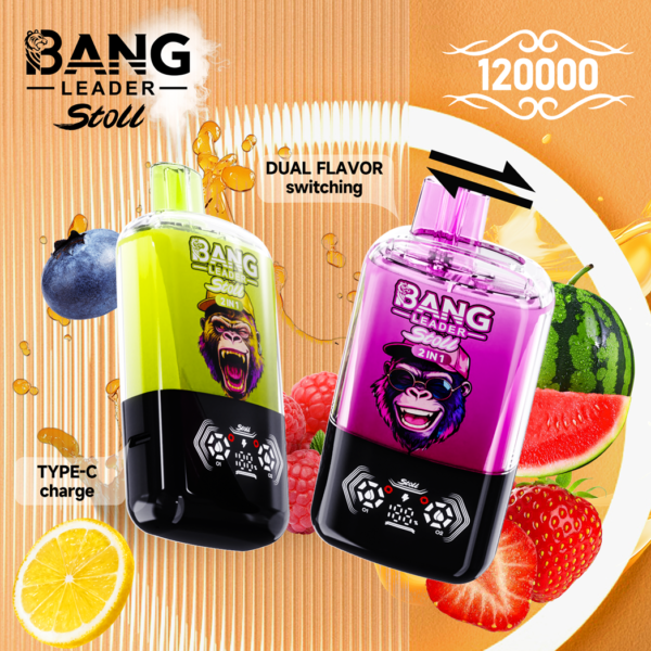 Bang Leader Stoll 120K Puffs D Bang Leader Stoll 120K Puffs D