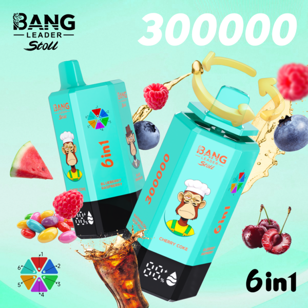 Bang Leader Stoll 300K Puffs 6in1 C Bang Leader Stoll 300K Puffs 6in1 C