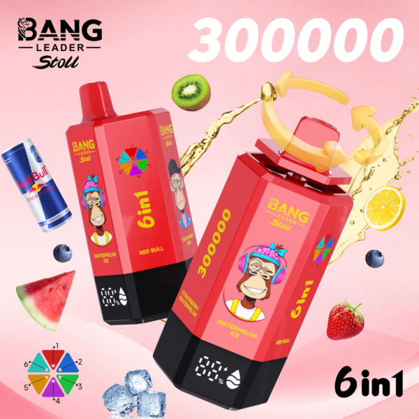 Bang Leader Stoll 300K Puffs 6in1 D Bang Leader Stoll 300K Puffs 6in1 D