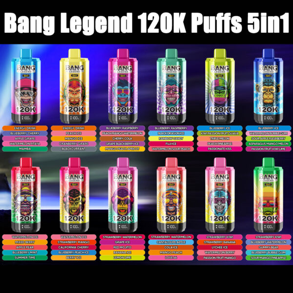 Bang Legend 120K Puffs 5in1 B Bang Legend 120K Puffs 5in1 B