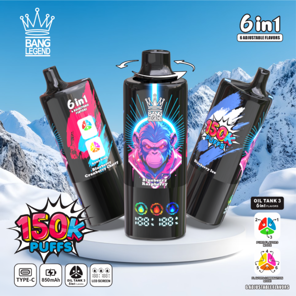 Bang Legend 150K Puffs 6in1 A Bang Legend 150K Puffs 6in1 A