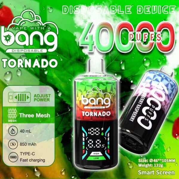 Bang Tornado Shisha 40000 Puffs A