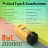 FIHP 200K Puffs 8in1 F