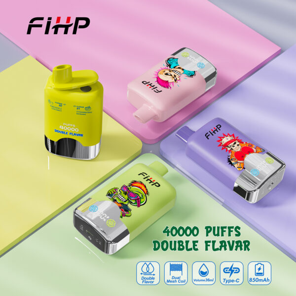 FIHP 40000 Puffs Double Flavors A