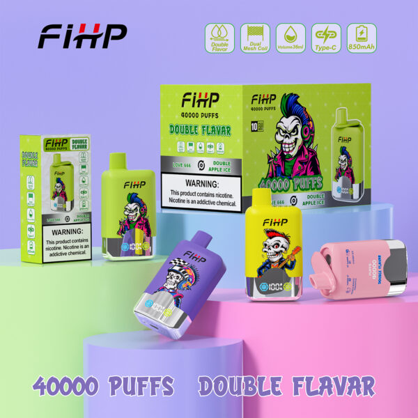 FIHP 40000 Puffs Double Flavors C