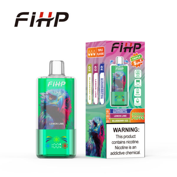 FIHP 90000 Puffs Triple Flavors F