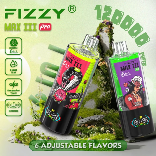 Fizzy Max Ill 120K Puffs A Fizzy Max Ill 120K Puffs A
