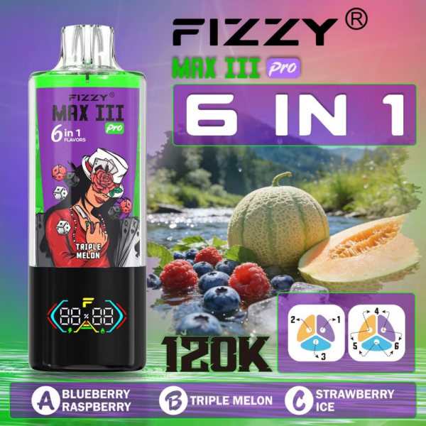 Fizzy Max Ill 120K Puffs C Fizzy Max Ill 120K Puffs C