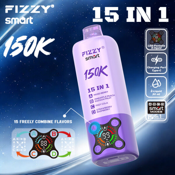 Fizzy Smart 150K Puffs D